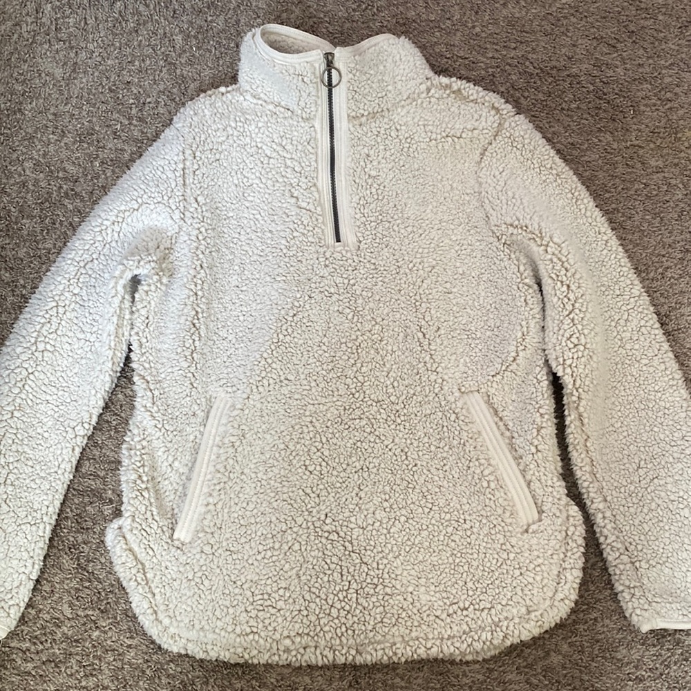 Sam’s Club Cozy White Sherpa.